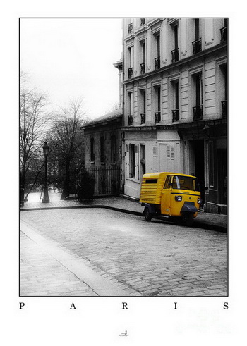 Paris - Yellow Car